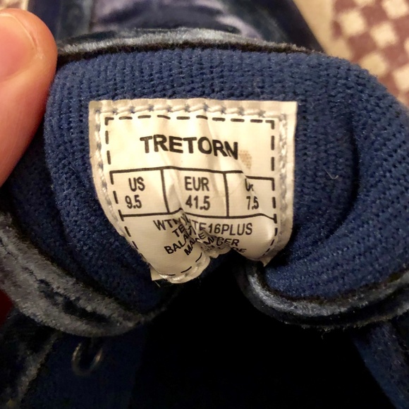 Madewell Navy Velvet Sneakers - Picture 8 of 8